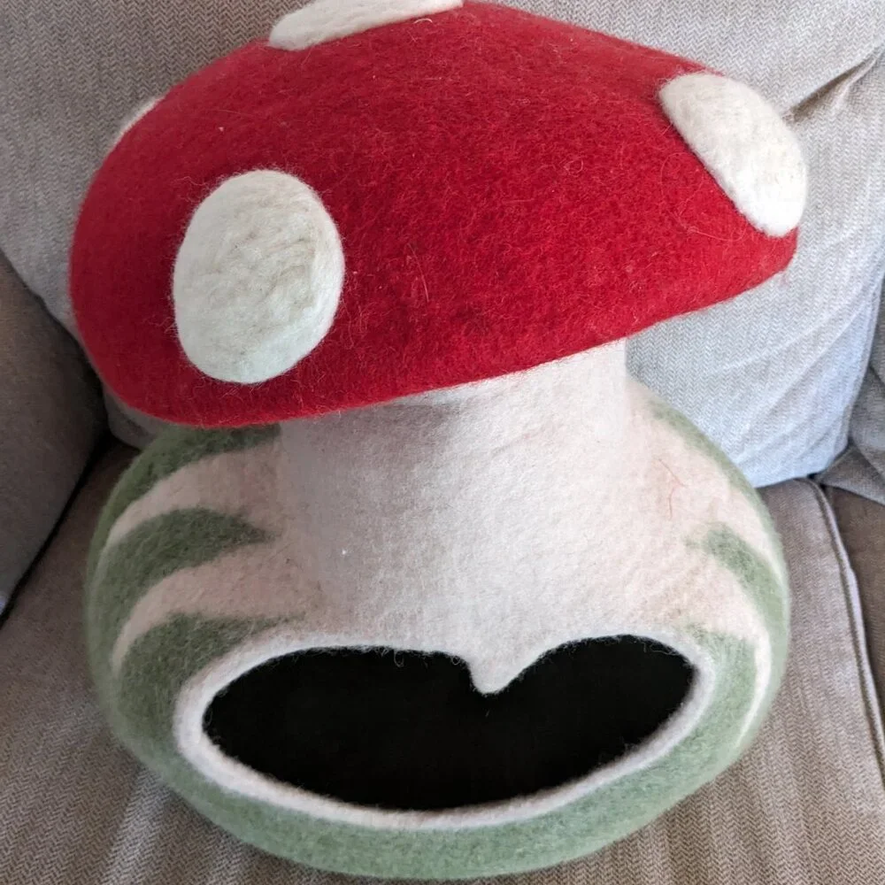 Whimsical Felt Pet Bed